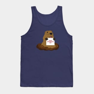 Happy Groundhog Day Tank Top